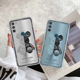 Ốp lưng Vsmart Active 3 hình bearbrick, robot bear, gấu phi hành gia. Ốp rẻ đẹp