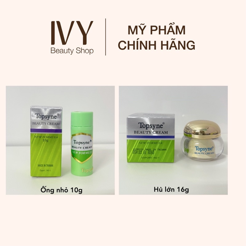 Kem Topsyne Beauty Cream dưỡng trắng, ngừa mụn, chống lão hoá