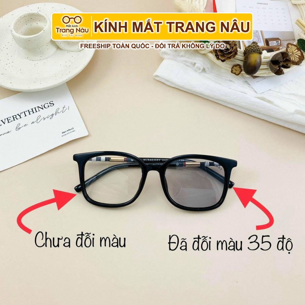 Kính đổi màu đi ngày đi đêm chống nắng chống bụi chuẩn UV400 cho nam và nữ 8046