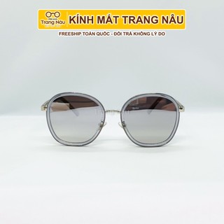 Kính râm nữ tráng gương thời trang chống tia uv400 - kính râm nữ tròn đủ màu thích hợp đi biển, đi chơi và du lịch mã XO