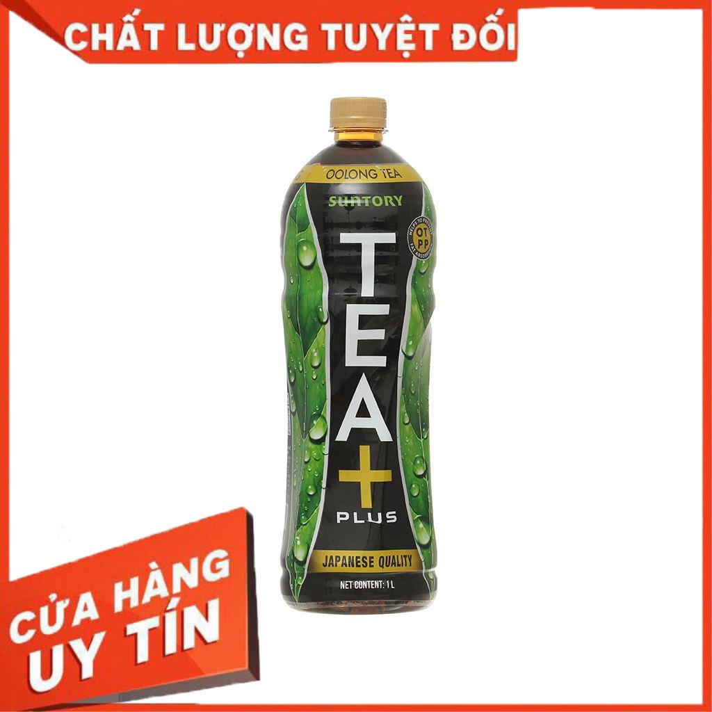 Trà ô long Tea Plus/Chanh sả chai 1L