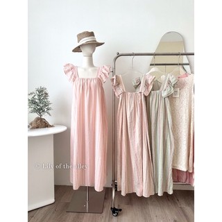 Váy cánh tiên kẻ sọc phong cách Ulzzang Hàn Quốc