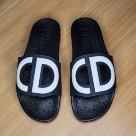 Dép nam nữ quai ngang đúc chữ CD thời trang sành điệu, dép cao cấp, mẫu mới nhất, hot trend, hithot 2023