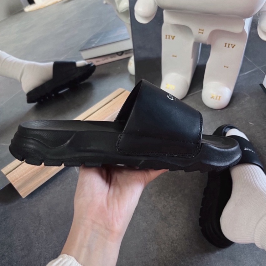 Dép NAM NỮ quai ngang in chữ COVERnát cao cấp siêu nhẹ, tăng chiều cao 4cm, mẫu mới nhất, chống trơn trượt siê