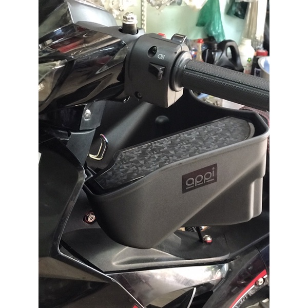 rổ appi v2 cho sirius ex150 ex135 mẫu có khay nắp