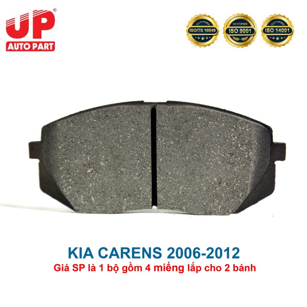 Má phanh bố thắng đĩa trước ô tô KIA CARENS 2006-2012