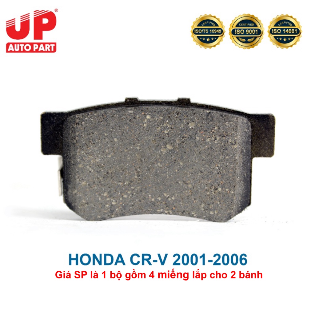 Má phanh bố thắng đĩa sau ô tô HONDA CR-V 2001-2006