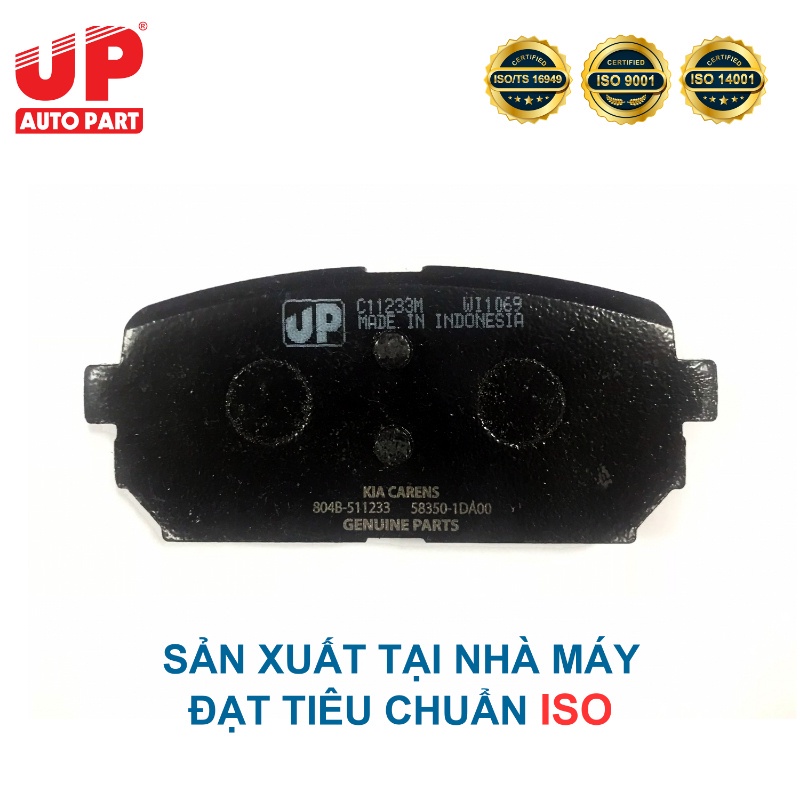 Má phanh bố thắng đĩa sau ô tô KIA CARENS 2006-2012