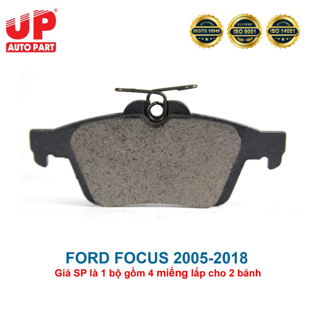 Má phanh bố thắng đĩa sau ô tô FORD FOCUS 2005-2018