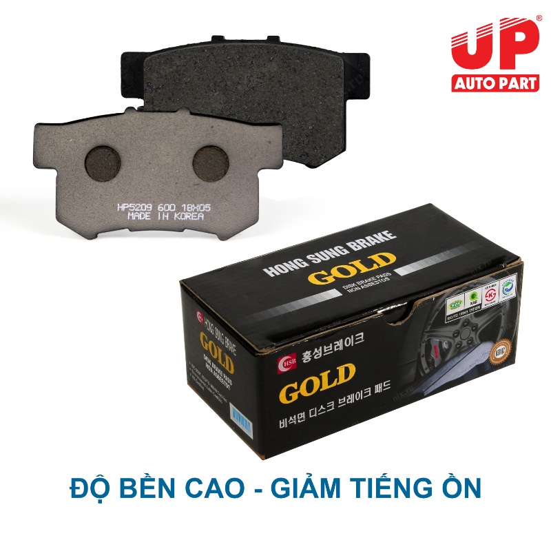 Má phanh bố thắng đĩa sau ô tô HONDA CR-V 2007-2016