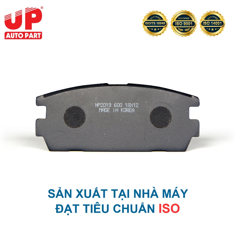 Má phanh bố thắng đĩa sau ô tô CHERVOLET CAPTIVA 2006-2016