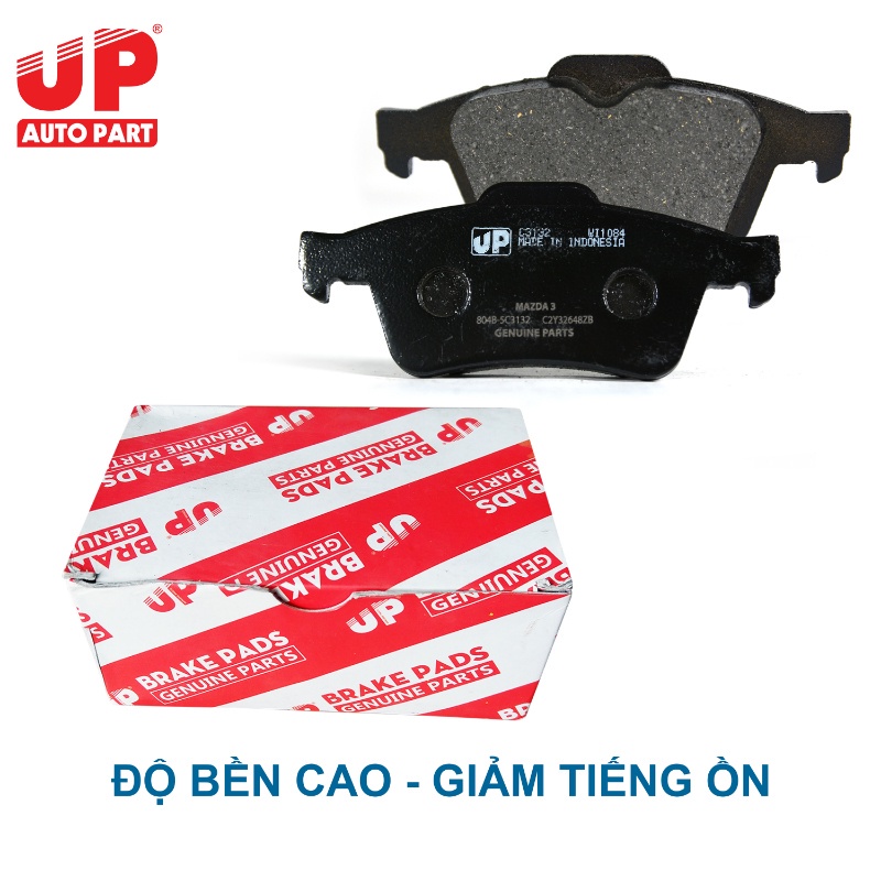 Má phanh bố thắng đĩa sau ô tô Mazda 3-3S 2004 đến 2013