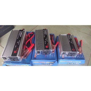Bộ đổi điện 12v ra 220v 2000w (từ ắc quy 12v)