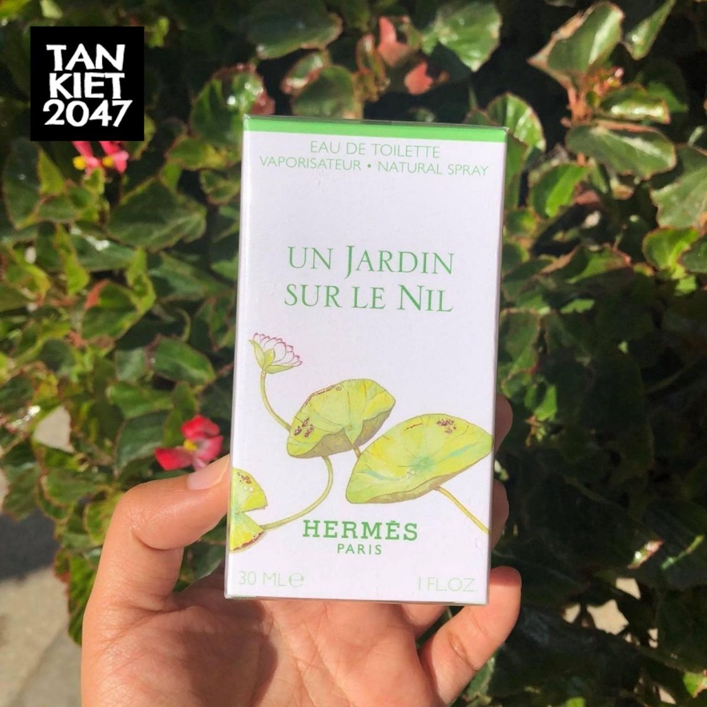 Nước hoa Hermes Un Jardin Sur Le Nil hương sen thuần tinh khiết EDT 30ml