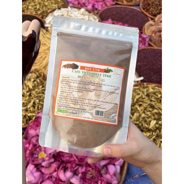 BỘT TẮM TRẮNG HOA SEN VÀNG GÓI 300g