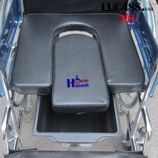 Xe lăn có bô vệ sinh Lucass X8