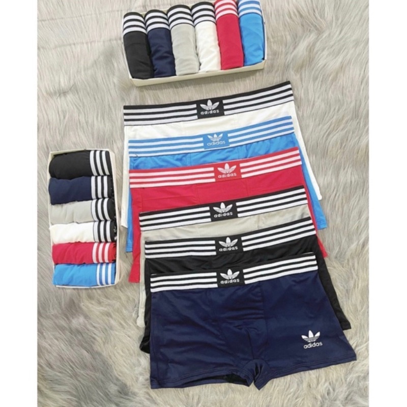 COMBO 3-5 Quần BOXER Nam ADID Thun Lạnh Thấm Hút Mồ Hôi Cực Kì Thoáng Mát