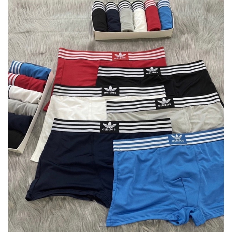 COMBO 3-5 Quần BOXER Nam ADID Thun Lạnh Thấm Hút Mồ Hôi Cực Kì Thoáng Mát