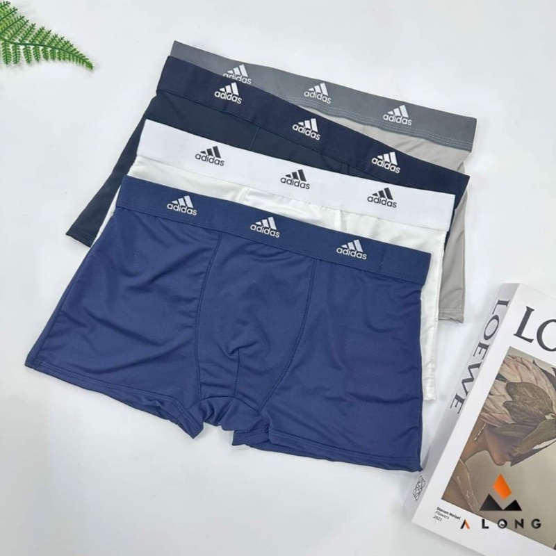 COMBO 5 Quần BOXER Nam ADID Chất Vải Thun Lạnh Thấm Hút Mồ Hôi Co Giãn 4 Chiều