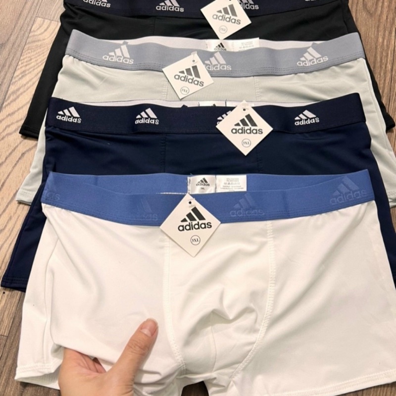 COMBO 5 Quần BOXER Nam ADID Chất Vải Thun Lạnh Thấm Hút Mồ Hôi Co Giãn 4 Chiều