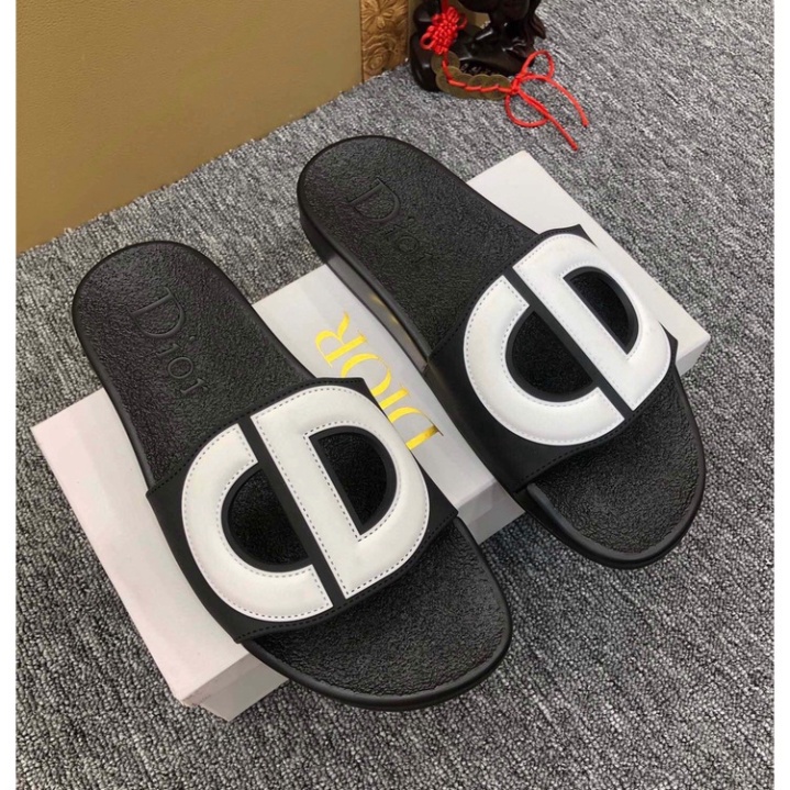 Dép DiOr CD Like_Auth, Dép Quai Ngang C.DiOr Nam Nữ Đế Cao Su Cao Cấp Đủ Màu Tặng Kèm Hộp Quà | BigBuy360 - bigbuy360.vn