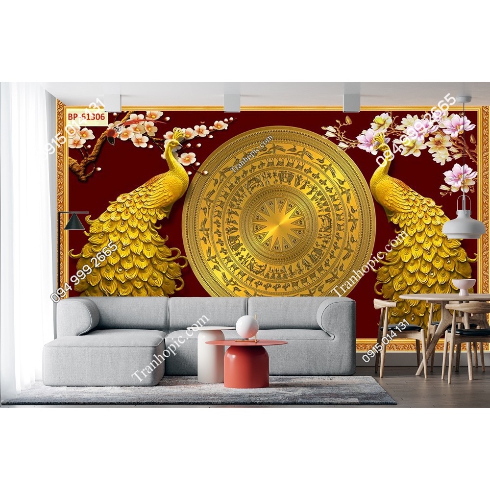 Tranh Decal Dán Tường Công Phượng tặng keo dán