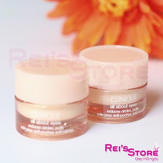 Combo Kem mắt Clinique 5ml nắp xanh full box