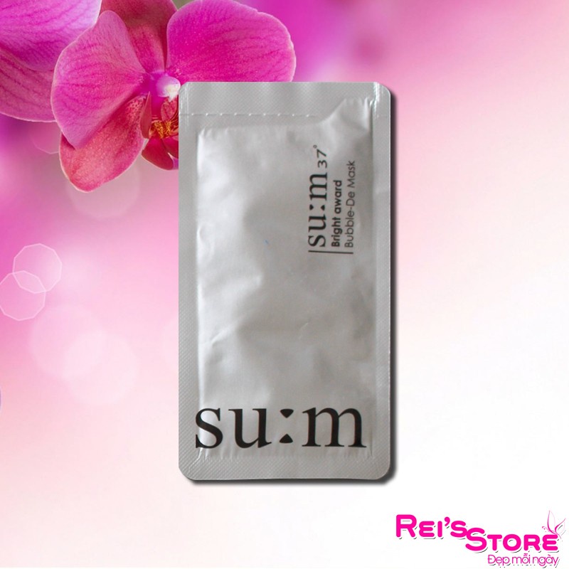 Mặt nạ thải độc Sum - Lọc chất độc - Dưỡng trắng da sum37