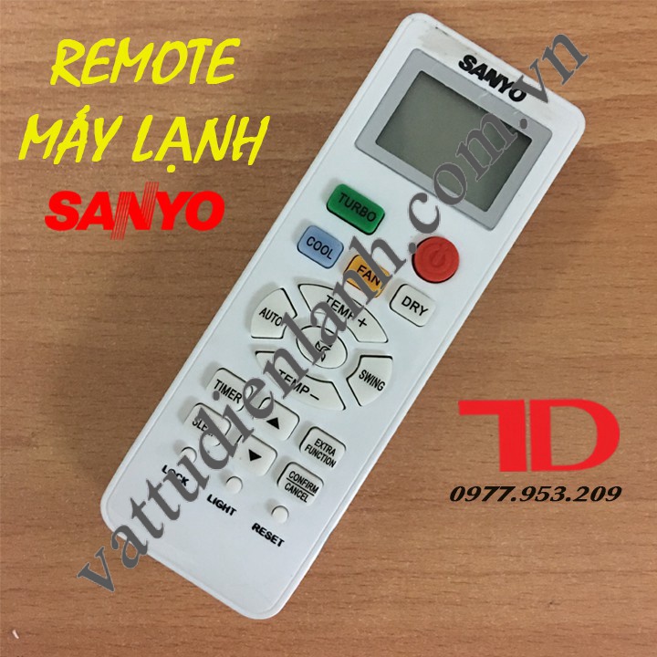 ĐIỀU KHIỂN MÁY LẠNH SANYO