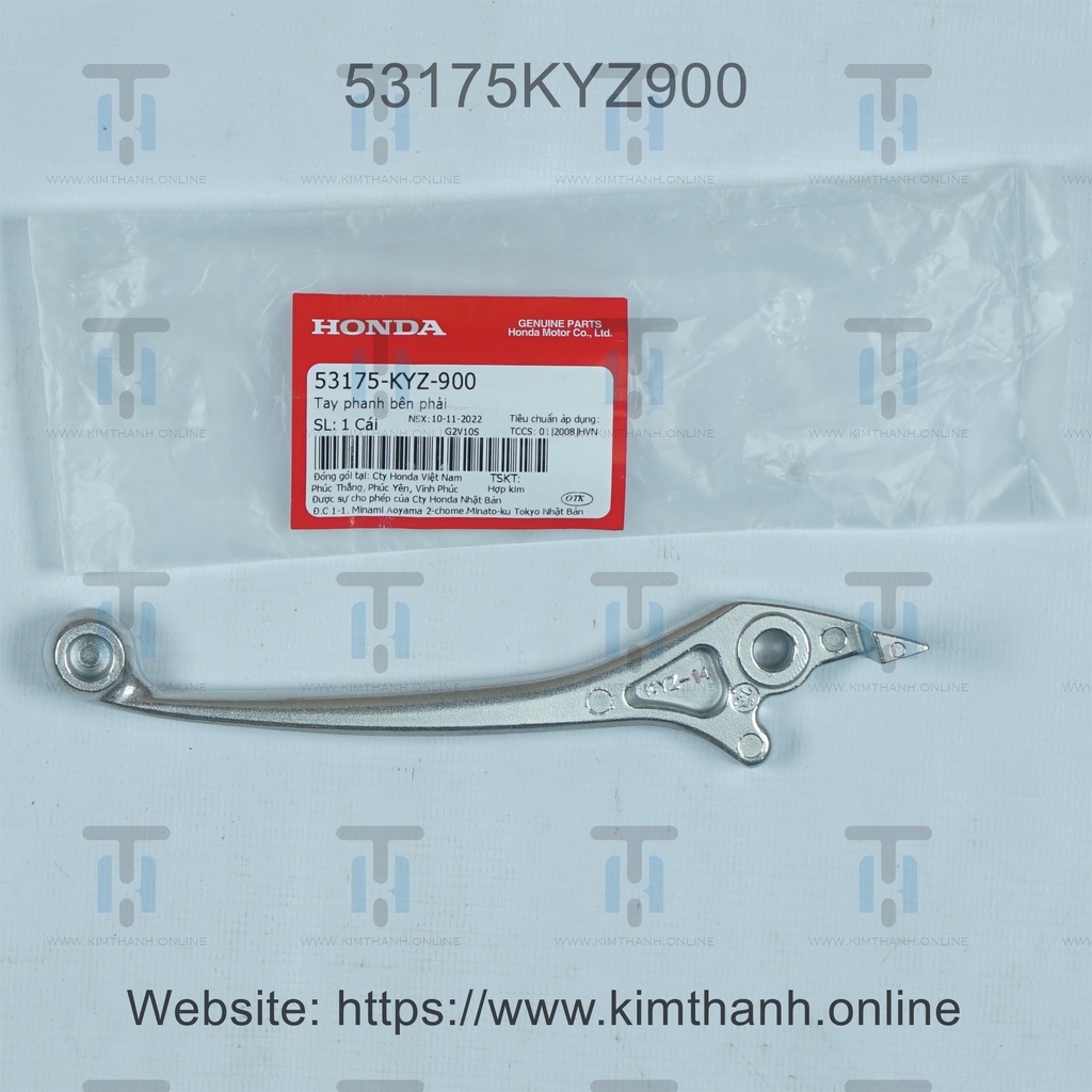 Tay thắng 150cc phải Airblade 2020 Honda VN _ 53175KYZ900