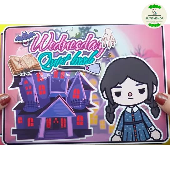 Khám phá Ngôi nhà bí ẩn-happyfunny Búp bê giấy Autismshop