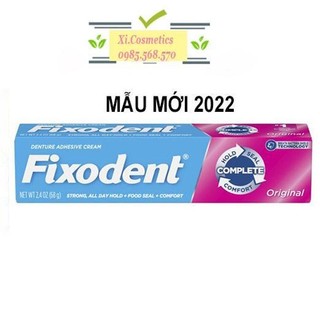 Keo dán hàm răng giả fixodent 68g made in usa