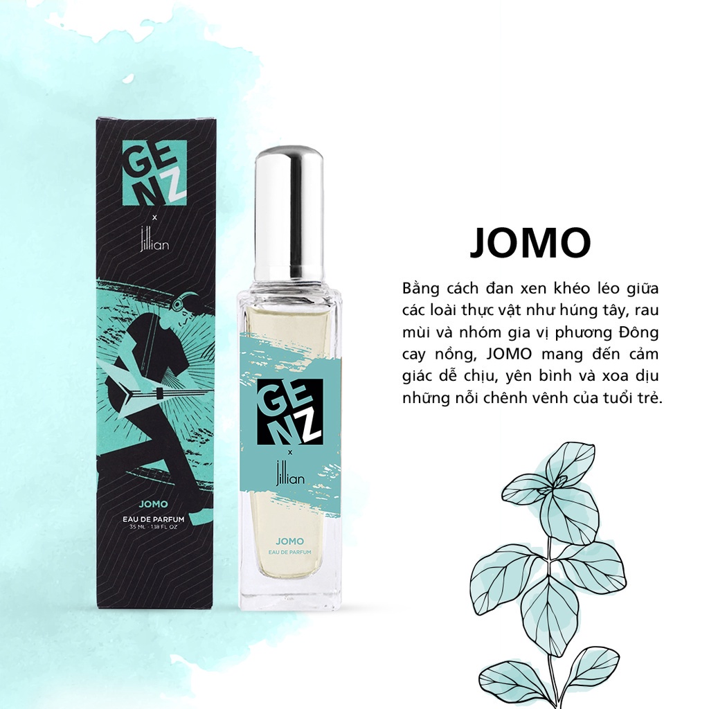 Nước hoa GenZ x Jillian Nam Jomo 35ml - độc đáo, sắc sảo, thông minh