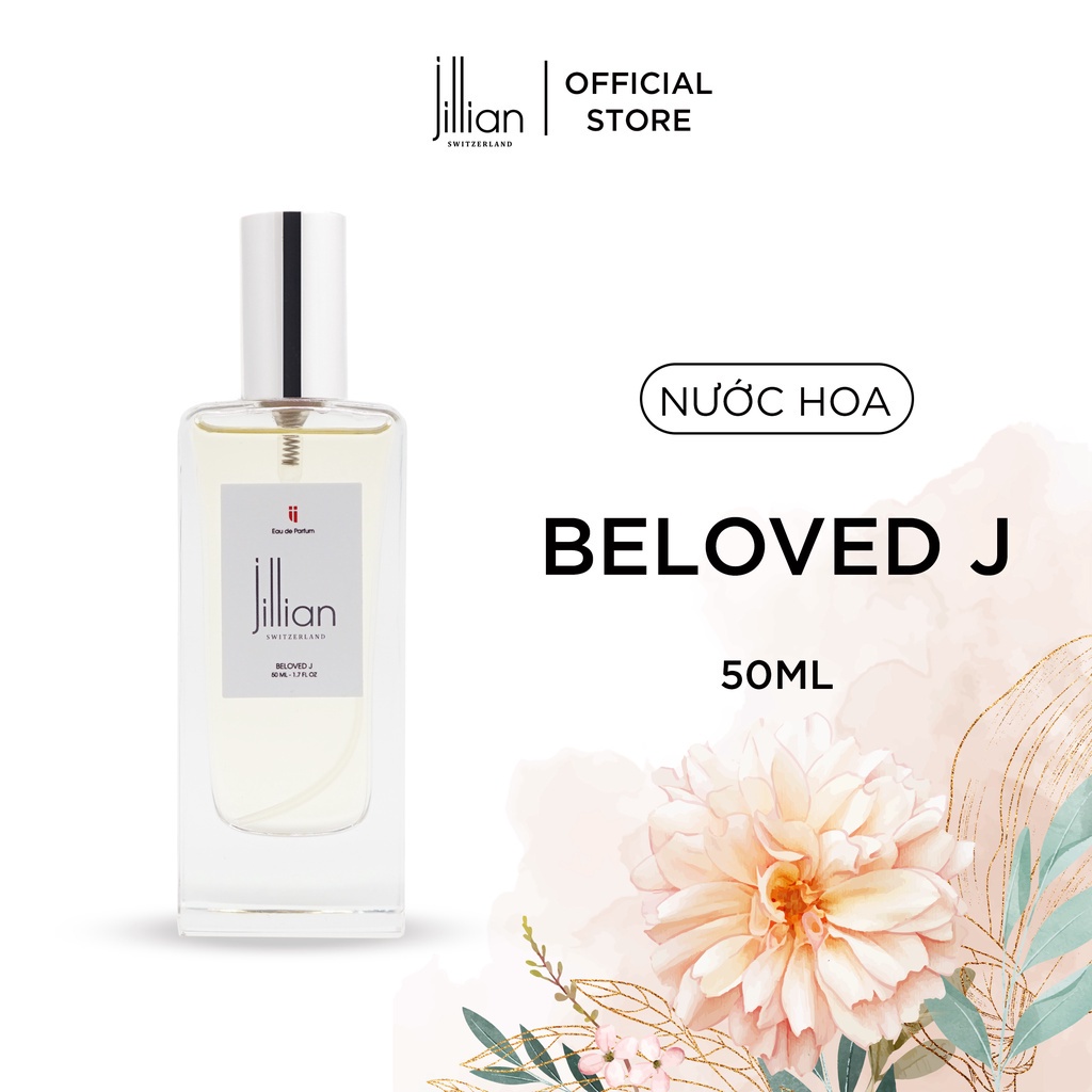 Nước hoa Jillian Nữ Beloved J 50ml - nữ tính, thanh lịch, lôi cuốn