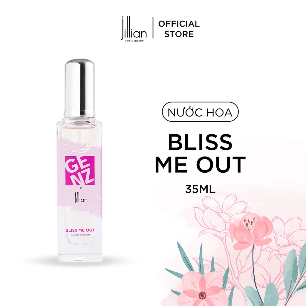 Nước hoa GenZ x Jillian Nữ Bliss Me out 35ml - ngọt ngào, tinh nghịch, vui vẻ