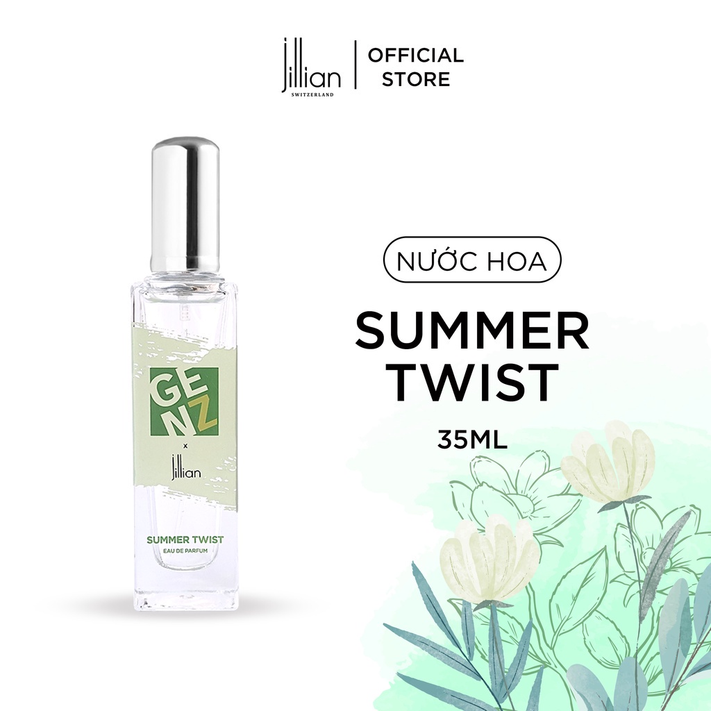 [HSD 1/2024] Nước hoa GenZ x Jillian Nữ Summer Twist 35ml - tinh khôi, đơn giản, tươi mới