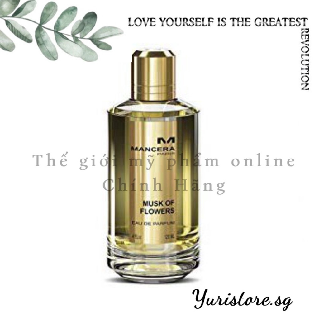 🆈🆄🆁🅸 - Nước hoa dùng thử Mancera Musk of Flowers Test 10ml/20ml Spray - Muscat