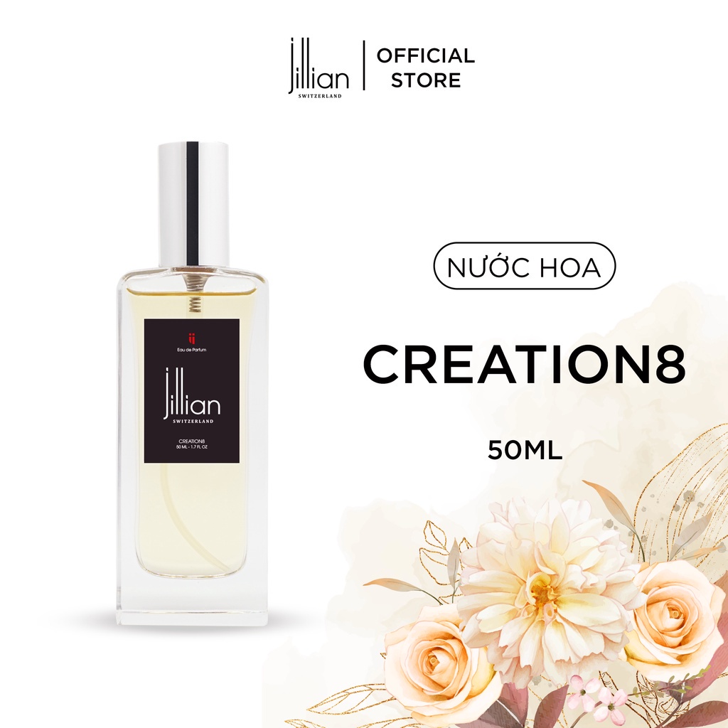 Nước hoa Jillian Unisex Creation8 50ml - sang trọng, thanh lịch tinh tế