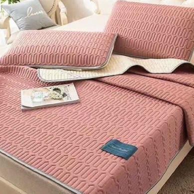 Chiếu điều hòa cao su non Tencel Latex hàng cao cấp, Chiếu nệm mủ Lasbeading cao su non size 1m6, 1m8, 2m2