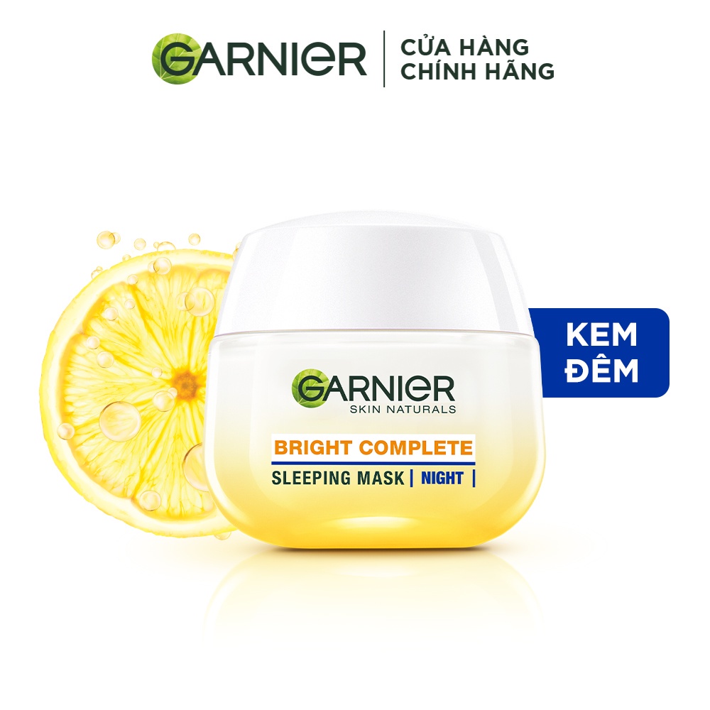 Mặt nạ ngủ dưỡng đêm tinh chất sữa chua sáng da Garnier 50ml