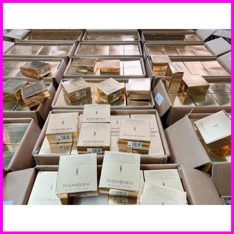 Phấn nước cushion YSL Encre De Peau bản mới lâu trôi, che phủ tốt