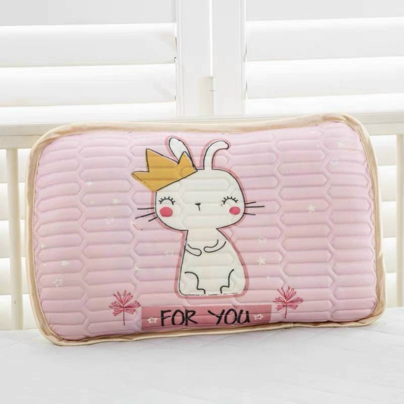 Gối Điều Hòa Cao Su Non Tencen Latex Cho Bé Size 35x50cm Ruột Bông Gòn Cotton Siêu Mềm Thoáng Mát - Hanbeading