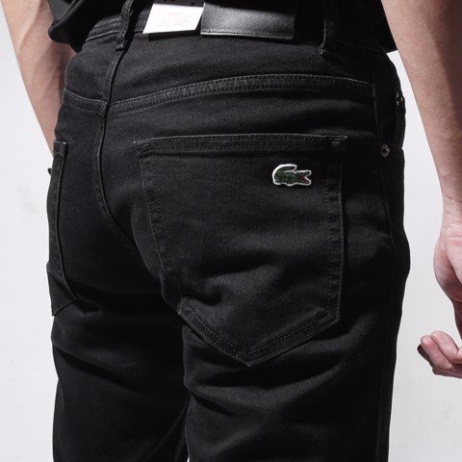 Quần Jean Nam TRƠN 2 Màu Form SlimFit Mềm Mịn Co Giãn Hàng Xuất Xịn Có Big Size 36