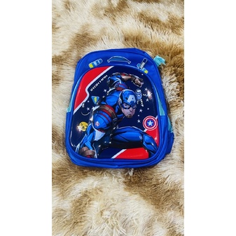 Balo học sinh (25cmx31cm) - Xanh bích Ironman