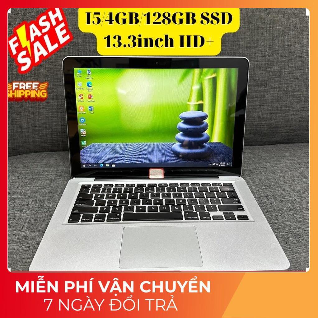 Laptop cũ giá rẻ (I5/4GB/128GB SSD), màn 13.3 inch HD+, vỏ nhôm nguyên khối, loa siêu hay, WIN 10,chơi game, vp OK