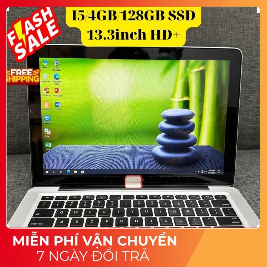 Laptop cũ giá rẻ (I5/4GB/128GB SSD), màn 13.3 inch HD+, vỏ nhôm nguyên khối, loa siêu hay, WIN 10,chơi game, vp OK