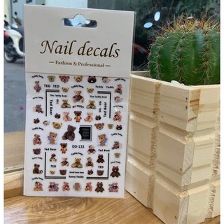 Sticker mới - Phụ kiện Nail