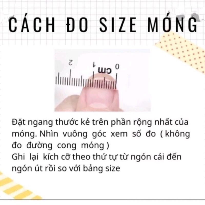 Nailbox 10 móng thiết kế theo mẫu có tặng kèm keo và dũa