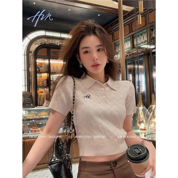 Áo Thun polo Tay Ngắn Phong Cách Mới Mùa Hè 2023