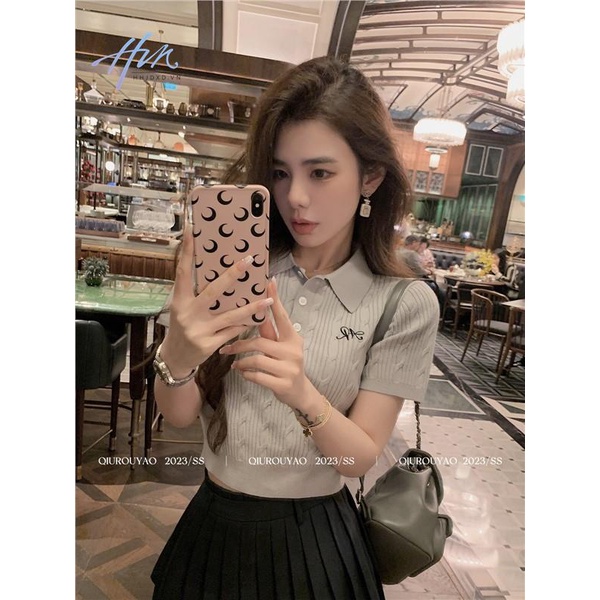 Áo Thun polo Tay Ngắn Phong Cách Mới Mùa Hè 2023